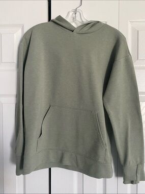 all in motion Women’s Junior Light Sage Green Hoodie Pullover Size XL (14)